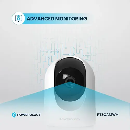دوربین نظارتی هوشمند پاورولوژی مدل : INDOOR PTZ SMART CAMERA