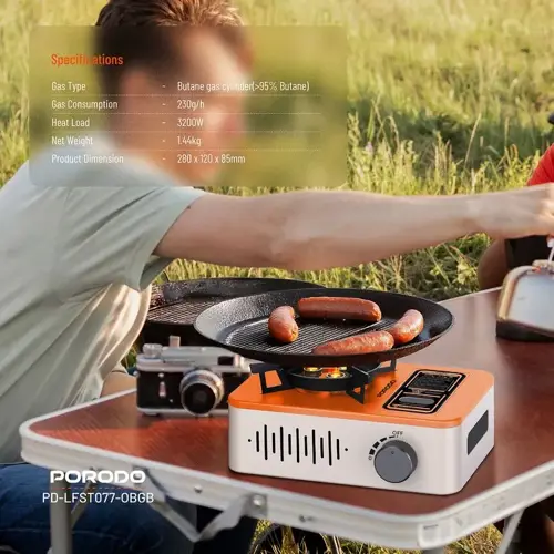 گاز کمپینگ پرودو مدل PD-LFST077