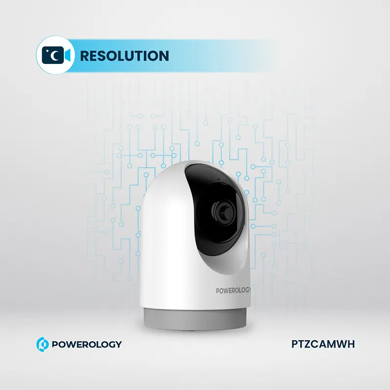 دوربین نظارتی هوشمند پاورولوژی مدل : INDOOR PTZ SMART CAMERA