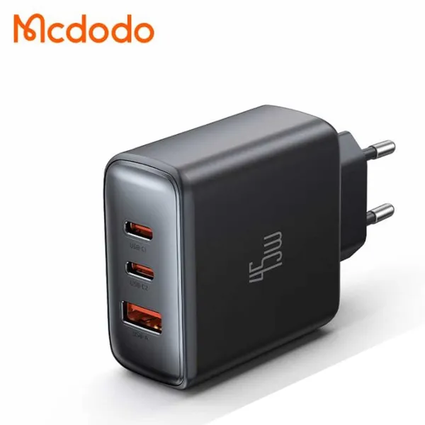 شارژر 45 وات مکدودو مدل CH-4861 ( گارانتی )