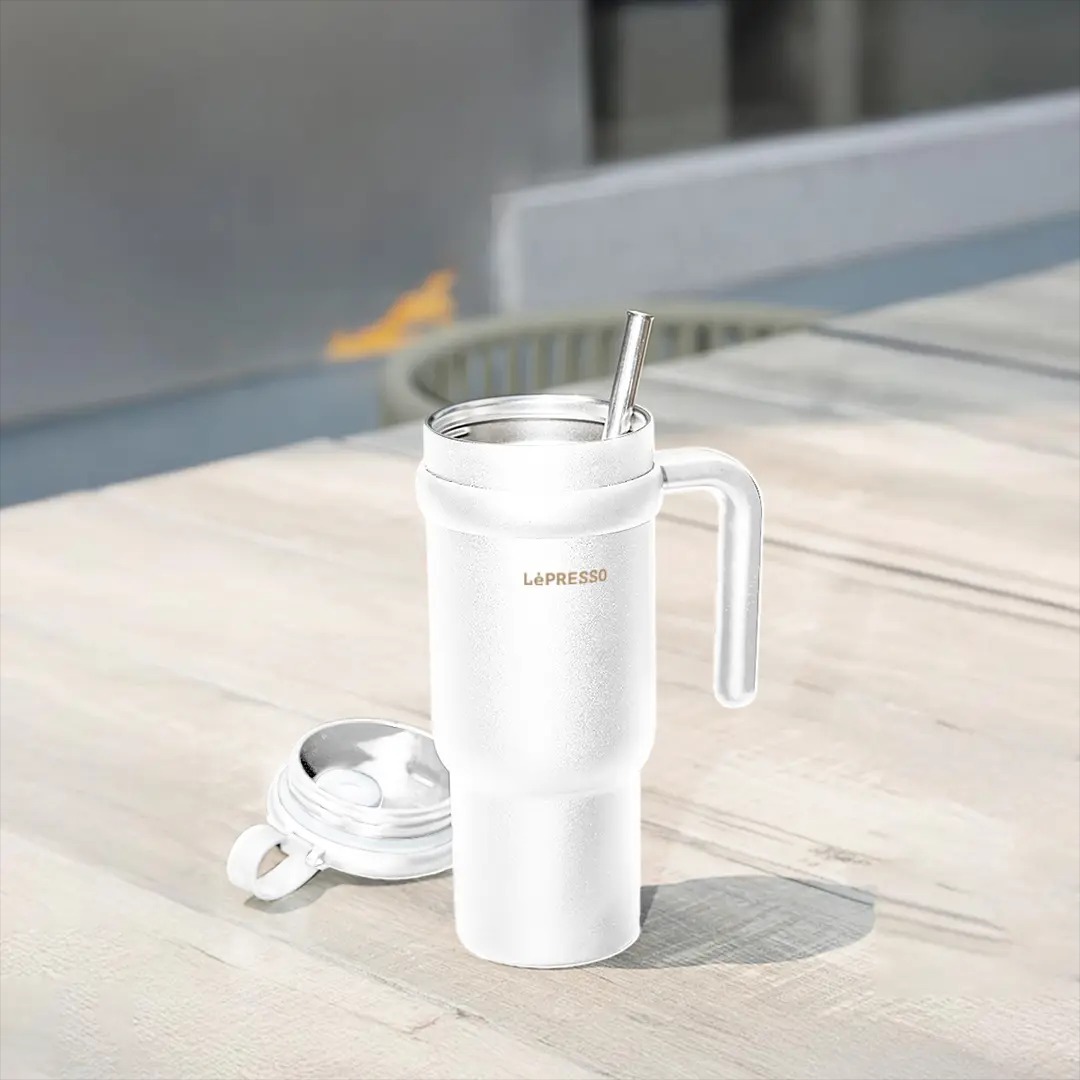 ماگ مسافرتی دوجداره لپرسو مدل Lepresso Insulated Mug LPCFFM0024BK
